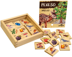 Pexeso klasické – Náš les SK