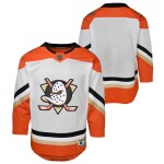 Outerstuff Dětský dres Anaheim Ducks NHL Premier White/Away Velikost: L/XL