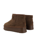 Dámské kožené boty Solo Soprani Couture Hugh Platform dark brown SSW421P05 04 dámské 36