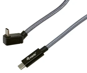 Equip 128422 černá / USB-C kabel / USB4 Gen 2x2 / 20 Gbit/s / PD 240W / 4K/60Hz / 2m (128422)