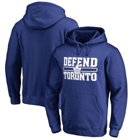 Fanatics Pánská Mikina Toronto Maple Leafs Hometown Collection Defend Pullover Hoodie Velikost: