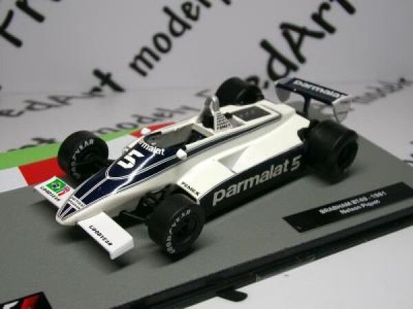 7/23 F1 BRABHAM BT49 1981 Nelson Piquet - ALTAYA 1:43