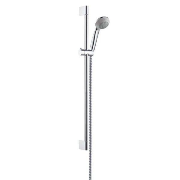 HANSGROHE - Crometta 85 Set sprchové hlavice, tyče a hadice, Green 6 l/min, chrom 27652000