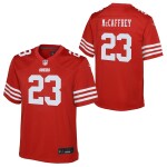 Nike Dětský dres San Francisco 49ers NFL Christian McCaffrey #23 Game Football Červená (YOUTH)