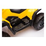 Mamido Dětská elektrická čtyřkolka Can-Am Outlander ATV 4x200W žlutá