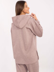 Mikina DHJ BL 20510.68 dark lilac jedna velikost