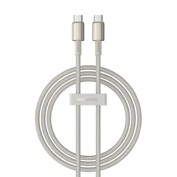 Baseus Tungsten Gold Kabel USB-C na USB-C 1m zlatá / 2x USB-C (M) / 100W (P10319800G21-00)