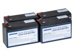 Avacom bateriový kit pro renovaci Rbc59 (4ks baterií) Avacom Ava-rbc59-kit)