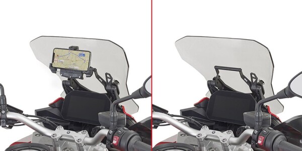 Fb5619 držák navigace do kapotáže pro Piaggio Mp3 Hpe 400-400 Sport - 530 Exclusive (22-25)