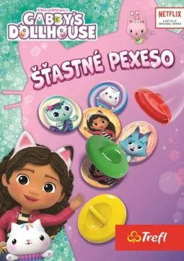 Trefl - Pexeso - Šťastné pexeso Gábinin kouzelný domek