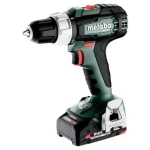 Metabo BS 18 L / Aku Vrtací šroubovák / 18V / 13mm sklíčidlo / 1850 ot-min / 26 Nm / 2x 2Ah (614051500)