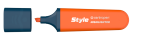 Zvýrazňovač Centropen STYLE FLUO 6252 - oranžový