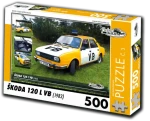 RETRO-AUTA Puzzle č. 3 Škoda 120 L VB (1983)