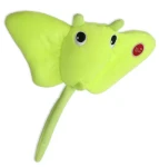 Dog Fantasy Hračka - Glow rejnok zelená svítící ve tmě 27cm (454-307195)