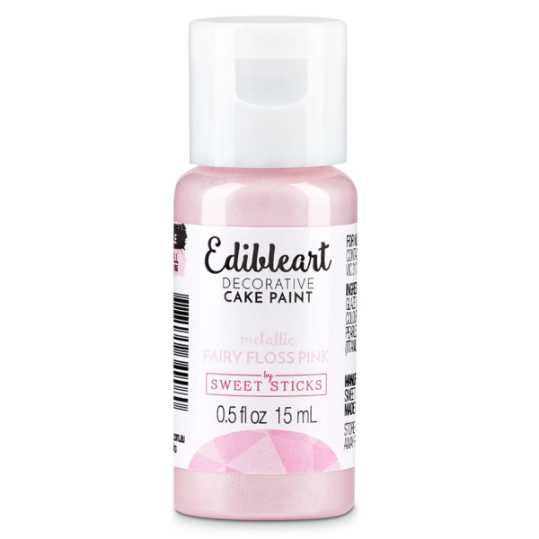 Tekutá barva metalická Fairy Floss Pink 15ml - Sweet Sticks