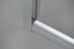 OLSEN SPA - Sprchové dveře VILAR - Barva rámu - Hliník leštěný, Rozměr A - 170, Rozměr C - 190, Směr zavírání - Univerzální Levé / Pravé, Výplň - Čiré bezpečnostní sklo - 6 mm OLBENW102917CC