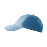Unisex čepice 6P (azurová) nastavitelný