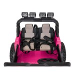 Mamido Elektrické autíčko Extreme Sport 4x4 s proměnlivou velikostí růžové