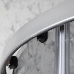 KERRA - Sprchový kout Evora 90 (černý) 5907548118837