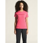 Běžecké tričko CRAFT CORE Essence Logo - růžová Velikost textilu: XL