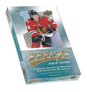 Hokejové karty NHL 2026-27 Upper Deck MVP Hockey Hobby Box