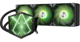 TRYX STAGE ARGB 360 AiO černá / AIO vodní chladič CPU / 3x 120 mm / 28.87dB / AMD + Intel (L-S360A-DM3M-G0K)