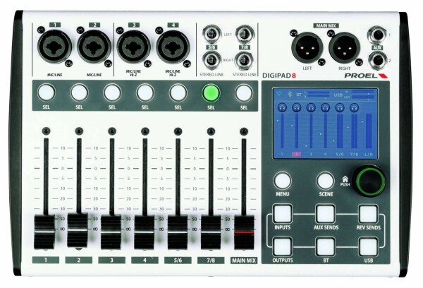 Proel DIGIPAD8 (rozbalené)