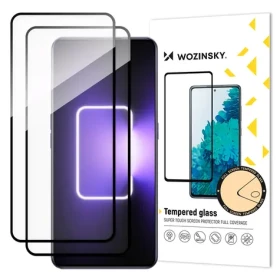 Wozinsky Full Glue tvrzené sklo pro Realme GT Neo 5, GT3 / Lepení přes celý displej / 2 ks