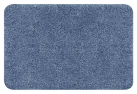 SPIRELLA Koupelnová předložka BRIZZOLO modrá / Akryl / Protiskluzová / Výška vlasu 30 mm / 70 x 120 cm