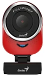 Genius QCam 6000 červená / Web kamera / 1920x1080 / USB 2.0 / mikrofon (32200002408)