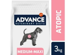 ADVANCE-VD Dog Avet Dog Atopic MED/MAX pstruh 3kg / Granule pro psy (8410650170695)