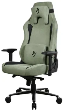 AROZZI VERNAZZA XL Supersoft Forest / Herní židle / látkové čalounění / lesní zelená / nosnost 170kg (VERNAZZA-XL-SPSF-FST)