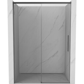 MEXEN/S - Rox posuvné sprchové dveře 145, transparent, grafit metal 8C2-145-000-95-00