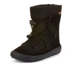 Dětské zimní barefoot boty TEX TRACK WOOL Black G3160251-13 - 28