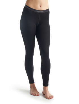 Dámské merino spodky ICEBREAKER Wmns 260 Tech Leggings, Black velikost: XS