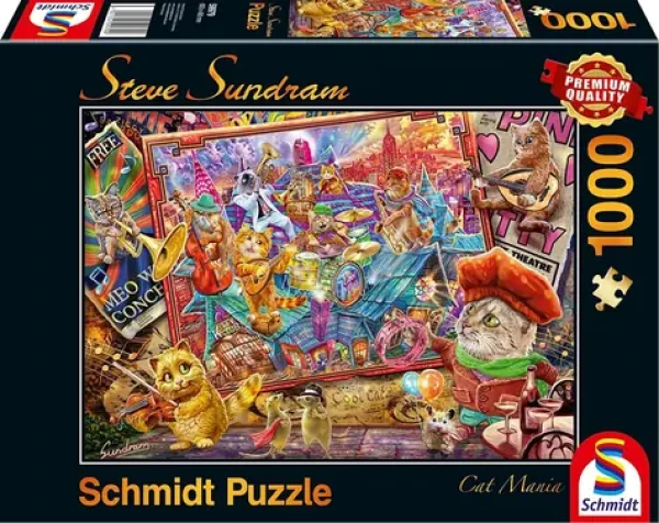 SCHMIDT Puzzle Kočičí mánie