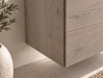 CERANO - Koupelnová skříňka pod umyvadlo Adele - TIP-ON otevírání - dub Cannolo Cremona - 120x60x44,8 CER-069095