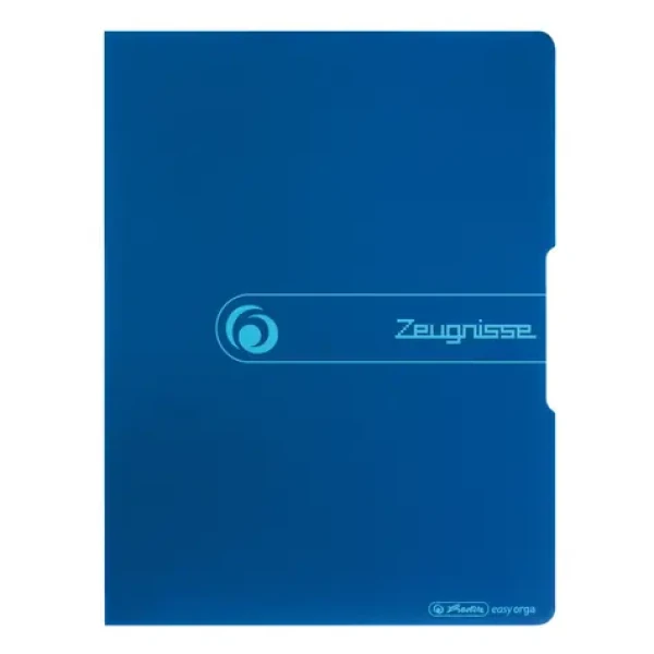 Herlitz Desky A4 / 20 průhledných obalů / modrá (11208360)