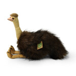 Plyšový pták emu 28 cm, ECO-FRIENDLY