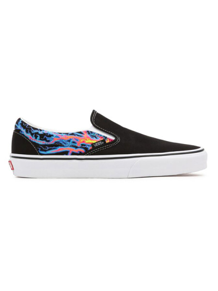 Vans Classic Slip-On (ELECTRIC FLAME)BLK/TRWHT pánské boty 44,5EUR