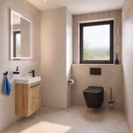 Kielle - Gemini New III Ovládací tlačítko splachování, matná černá 70229040