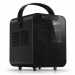 Jonsplus BO 100 TG černá / Mini-ITX / 2x USB-A 3.0 / 1x USB-C 3.0 (BO100-G Black)