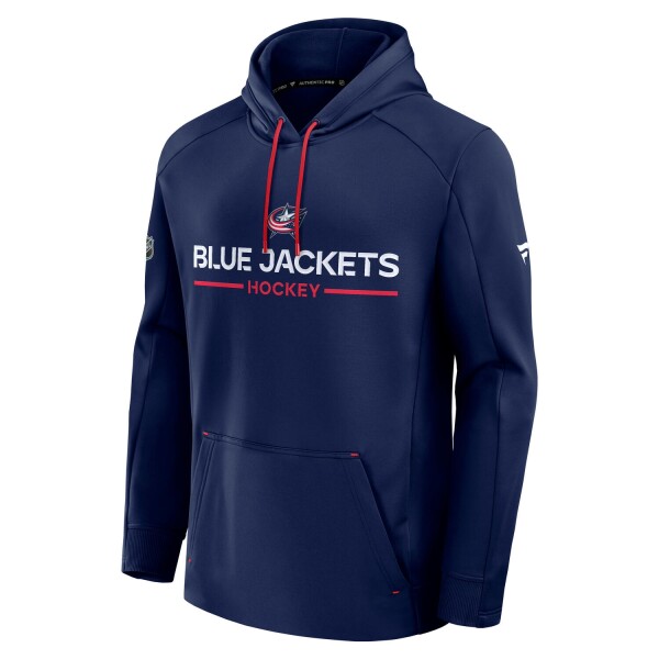 Fanatics Pánská mikina Columbus Blue Jackets NHL 2025 26 Authentic Pro Rink Tech Hoodie Velikost: S