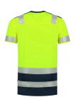 T-Shirt High Vis Bicolor tričko unisex fluorescenční žlutá M