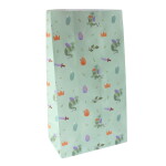 Bella Rose Papírový sáček Drak – 10 ks, modrá barva, zelená barva, bílá barva