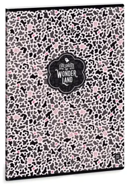 ARS UNA Školní sešit Wonderland Ghost Pink růžová / Sešit / A4 / linkovaný / 40 listů (93119436)