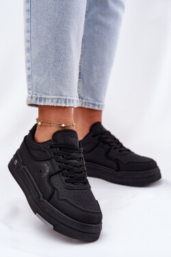 Nízké Dámské Tenisky Big Star RR274A311 HI-POLY SYSTEM Černé 37