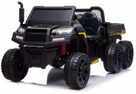 Mamido Elektrické autíčko Farmer Truck 4x200W černé