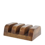 Chic Antique Dřevěný stojánek na prkénka Walnut, přírodní barva, dřevo