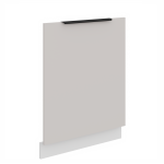 Dvířka na vestavnou myčku nádobí Como ZM 713x596 Barva korpusu: Bílá, Barva dvířek: Kašmír